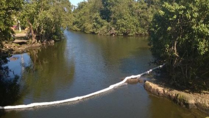Aparente contaminaciÃ³n en la Reserva Natural del CaÃ±o Tiburones, en Arecibo
 
