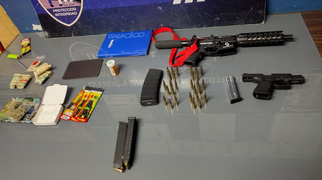  3 arrestados por armas y drogas en Fajardo y Luquillo 