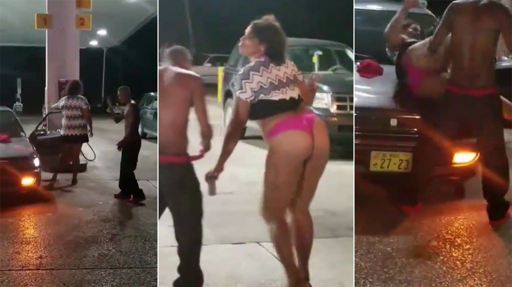  Video: Pareja de “Borrachos” da un show de “striptease” en gasolinera de Coamo 