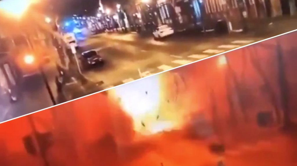  Otro video capta el momento exacto de la explosi&oacute;n en Nashville 