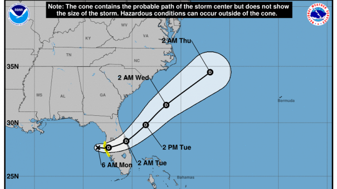 Se forma la depresiÃ³n tropical #6. El sistema afectarÃ¡ a Florida, hoy mismo.