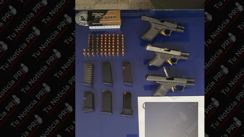  Ocupan 3 armas a dos detenidos por el &ldquo;Toque de Queda" en Mayag&uuml;ez 