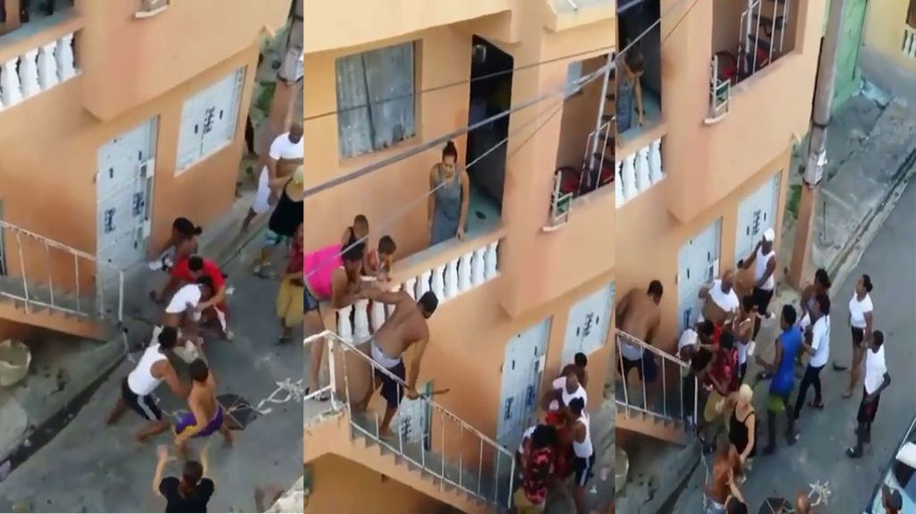  Video: A “Cantazo limpio” y machetazos viven la cuarentena en algunos barrios 