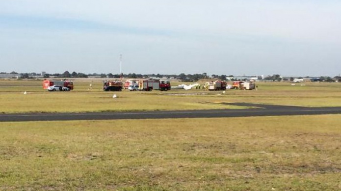 Dos aviones colisionan en el aeropuerto de Melbourne