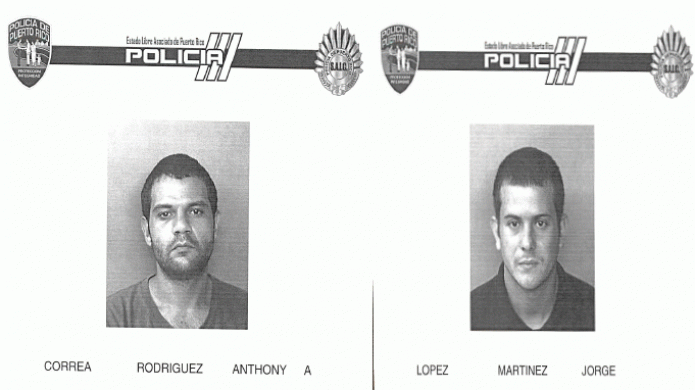 Radican cargos a dÃºo de asaltantes de RÃ­o Piedras 