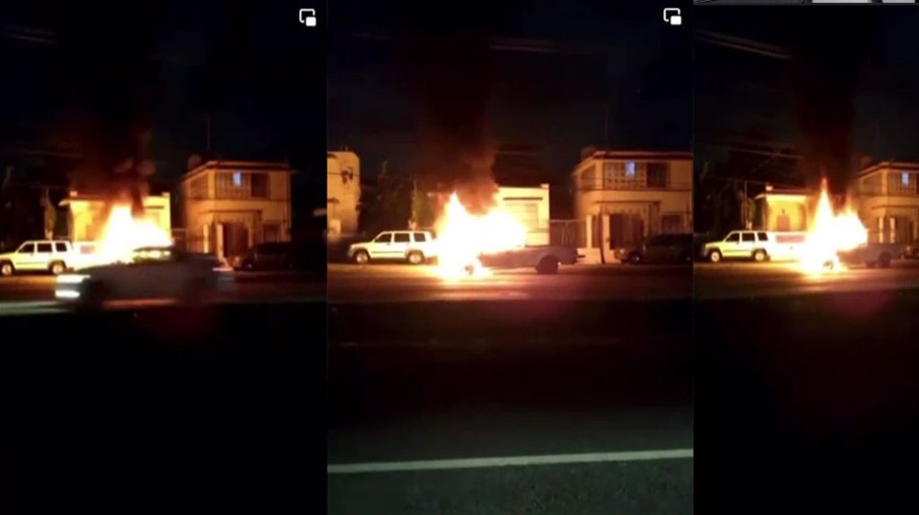  Video: Se incendia veh&iacute;culo en Rio Piedras 