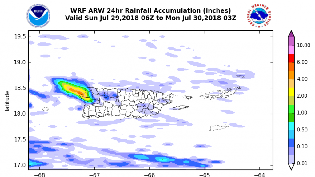  Aguaceros se desarrollar&aacute;n hacia el oeste-interior y noroeste, esta tarde 