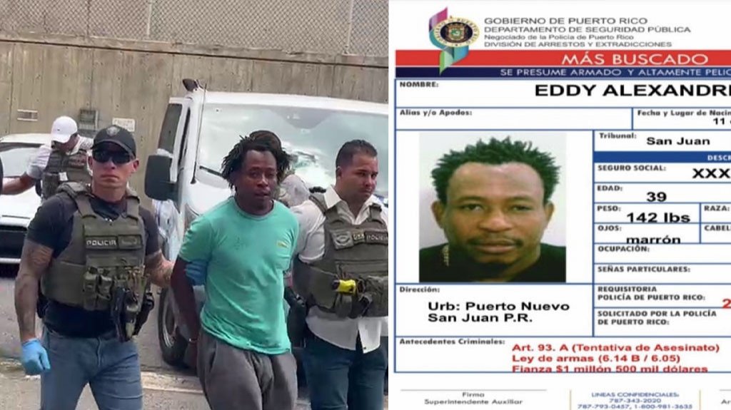  Video del momento en que llevan arrestado a uno de los m&aacute;s buscado 