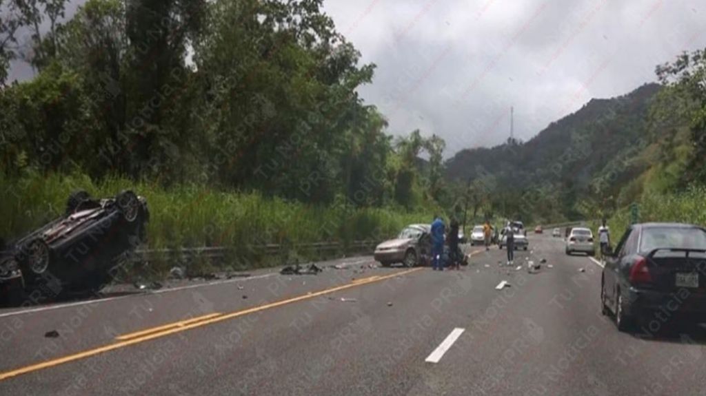  Identifican involucrados en accidente en la PR-10 de Ponce 