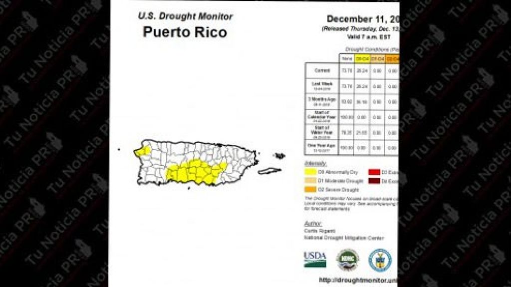  Quinta semana sin cambios en sequ&iacute;a an&oacute;mala 