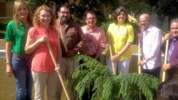 DRNA inaugura espacio educativo 
Mi RincÃ³n Ambiental en escuela de Hatillo

