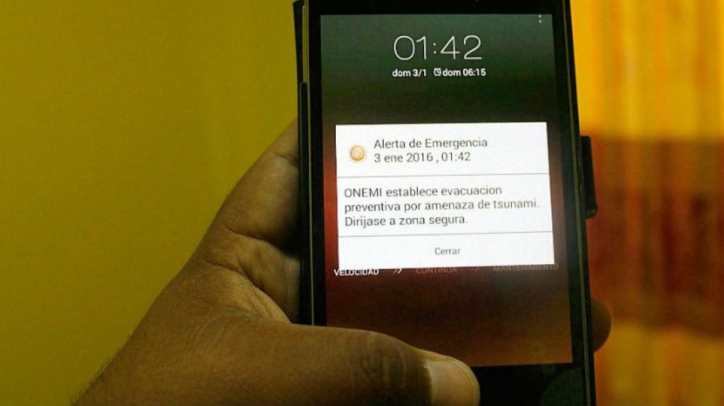 ObligarÃ­an las alertas de emergencia por los celulares