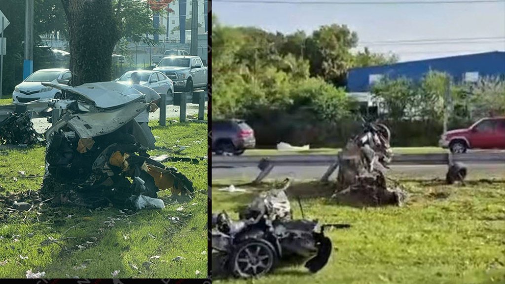  Video: Conductor muere al impactar un árbol en Cataño 