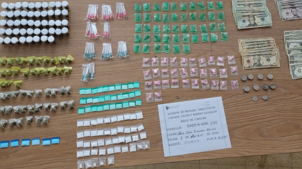  Arrestan a un hombre con drogas en Caguas 