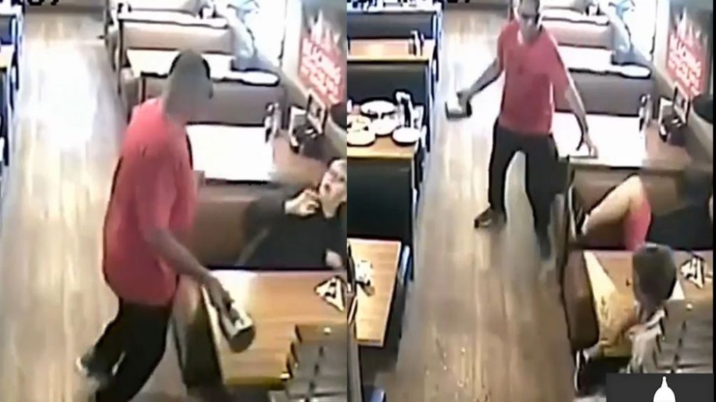  Video: Hombre ataca violentamente una mujer en un restaurante IHOP 