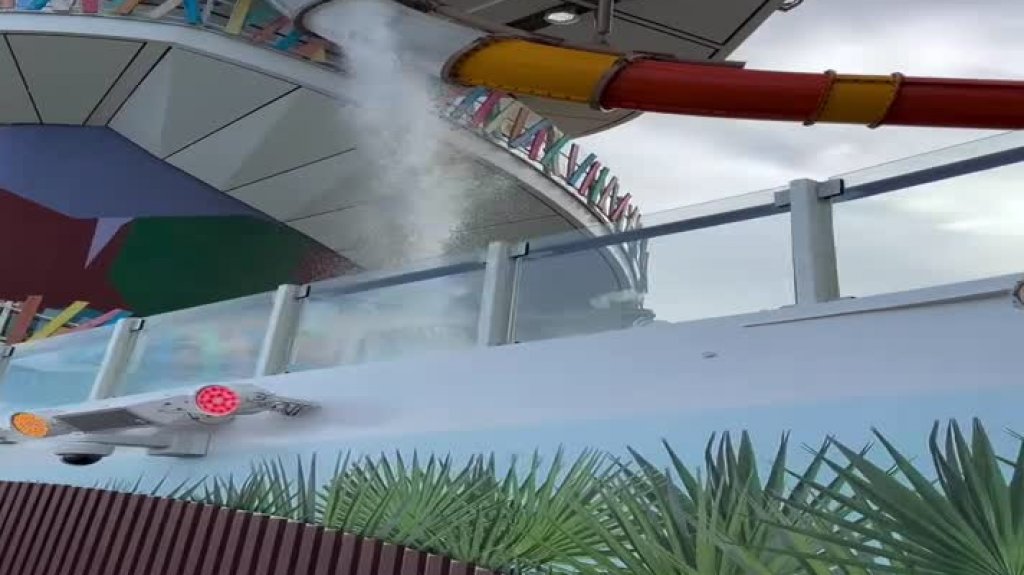  Video: Se Rompe el Tobogán de agua del crucero Icon of the Seas 