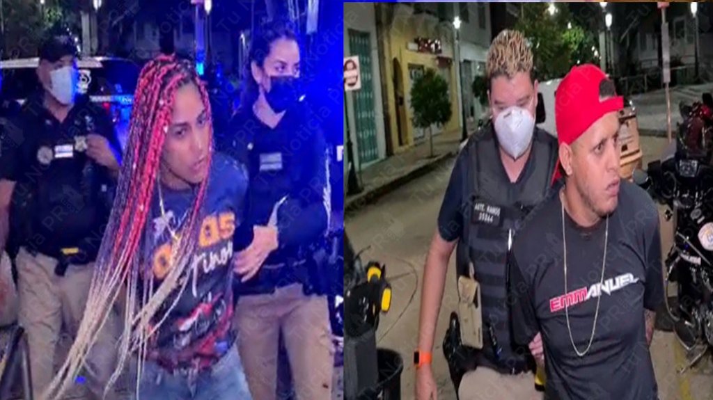  Video: Municipales de Bayam&oacute;n detienen pareja en motora que provocaron persecuci&oacute;n anoche 