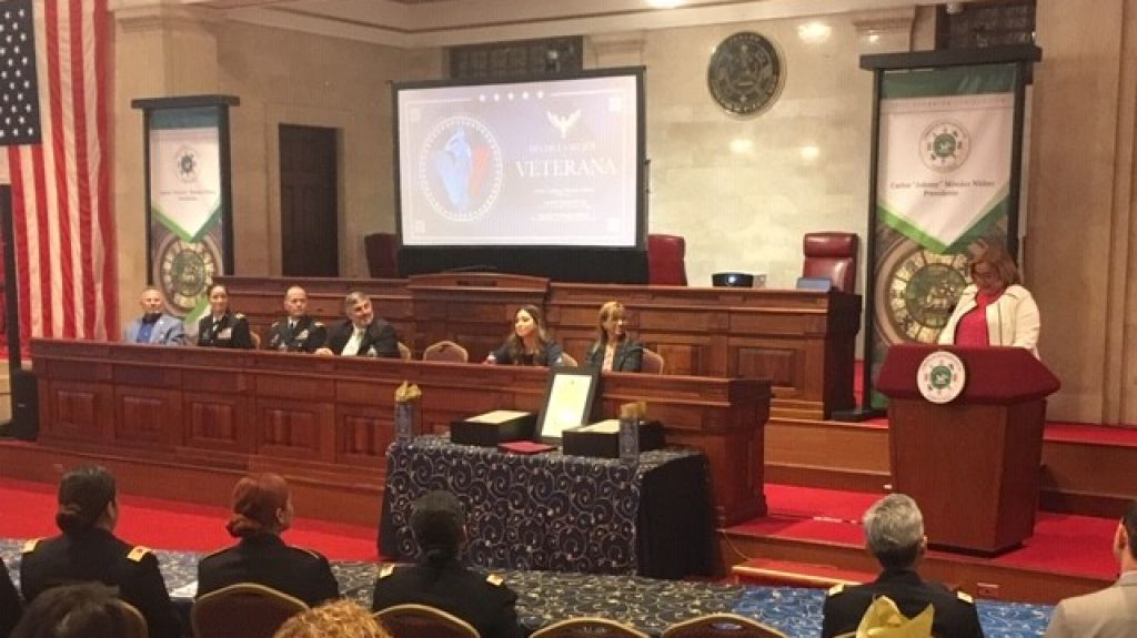  C&aacute;mara de Representantes reconoce a la Mujer Veterana 
