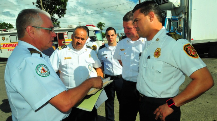 BOMBEROS REALIZA INSPECCION DE SORPRESA EN NEGOCIOS DE CUPEY