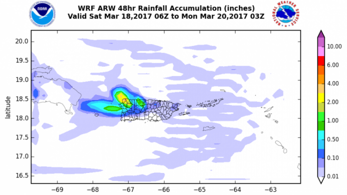 Aumento en humedad e inestabilidad por dÃ©bil vaguada y sistema frontal.
