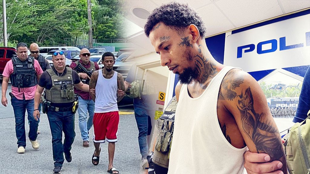  VIDEO: Llegada al cuartel &ldquo;TUNT&Uacute;N&rdquo; capturado por la polic&iacute;a y el U.S. Marshals 