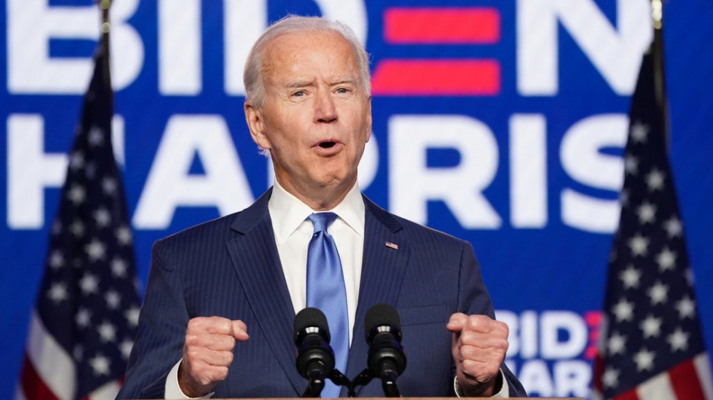  Joe Biden gana las presidenciales en EE.UU., seg&uacute;n proyecciones de AP, NBC y CNN 