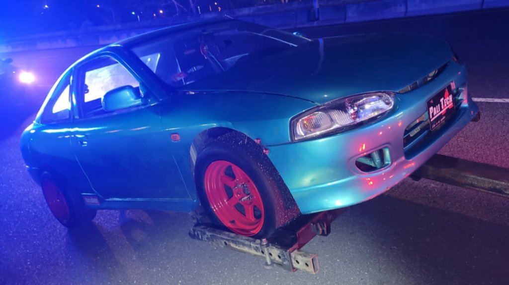 Andaba &ldquo;cuadrando&rdquo; en la 30 son su &ldquo;potente&rdquo; Mirage y lo pillaron los guardias, se lo confiscaron 