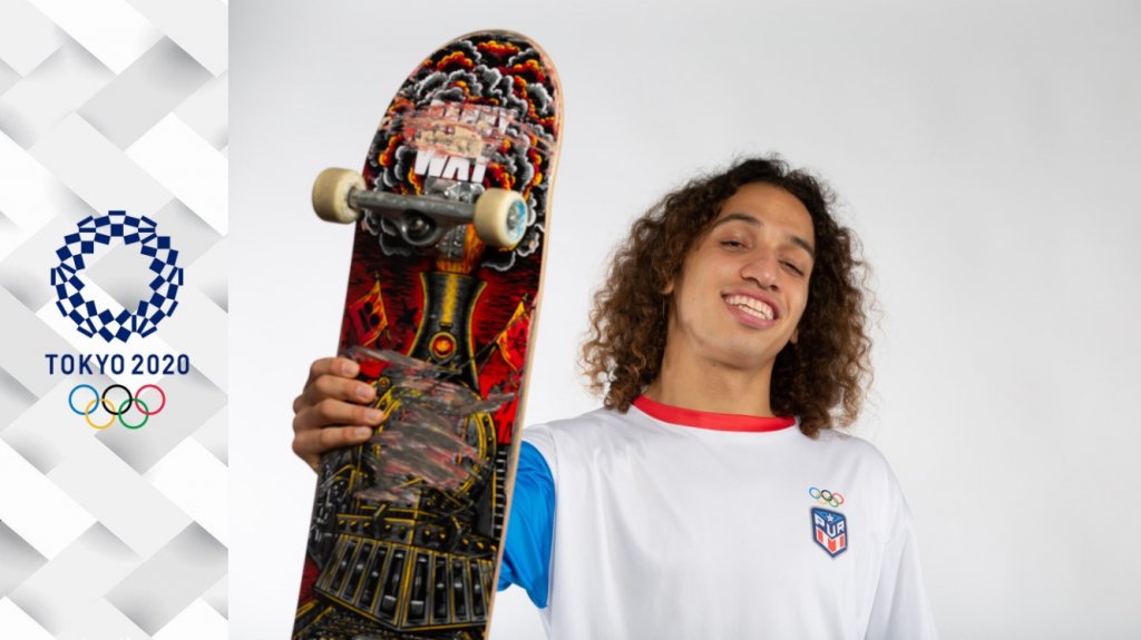  Enfocado Steven Piñeiro en la medalla olímpica 