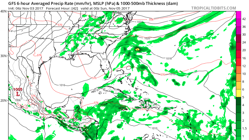 Actividad de lluvia limitada hasta el domingo 