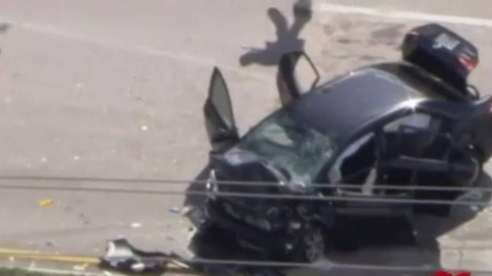 Video: tragedia tras intensa persecuciÃ³n policial en Florida 