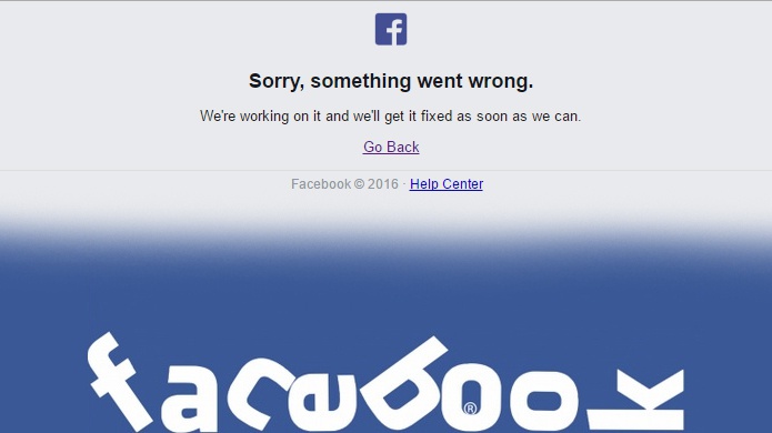 Se cae la Red Social Facebook 
