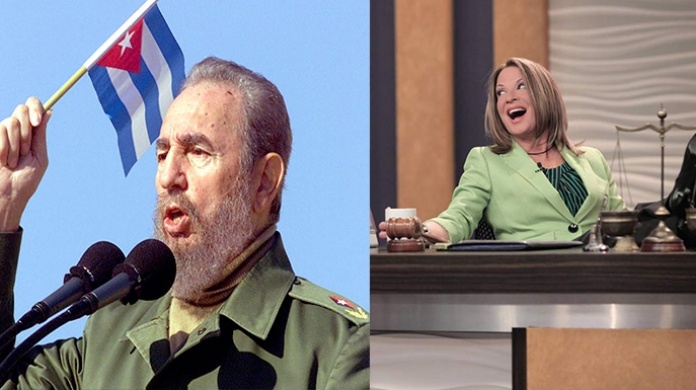 Video: Ana MarÃ­a Polo celebra la muerte de Fidel Castro