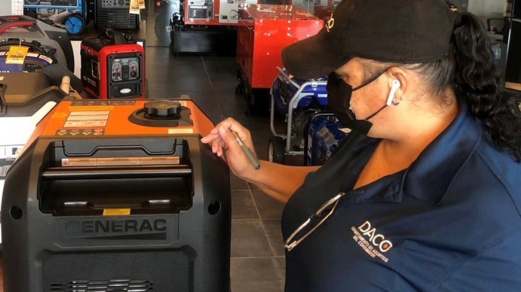  DACO comienza inspecciones sobre ventas de generadores el&eacute;ctricos 