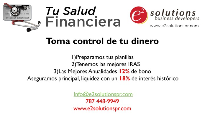 Toma control de tu dinero.