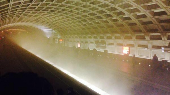 Evacuan una estaciÃ³n de metro en Washington por la presencia de humo
