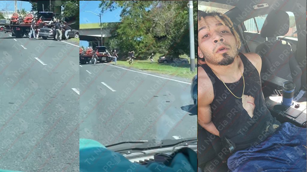 En video persecuci&oacute;n y arresto en Bayam&oacute;n a hombre armado 