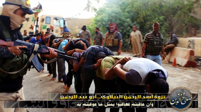 Irak: militantes sunitas publican imÃ¡genes de presunta ejecuciÃ³n de soldados