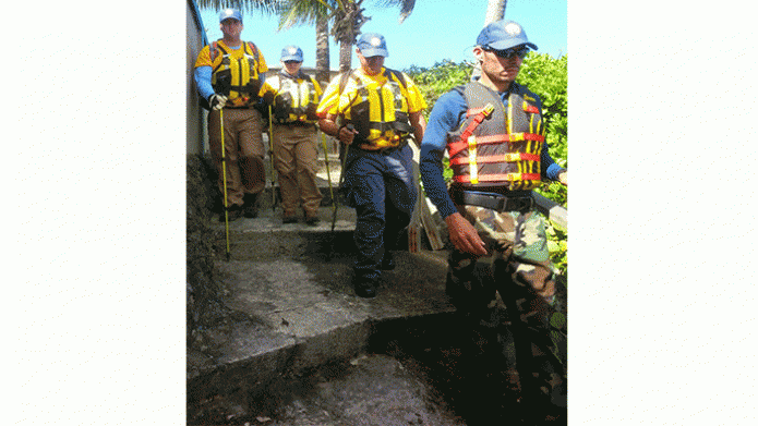 Agencias Estatales y Municipales en bÃºsqueda de desaparecido en Playa de ManatÃ­