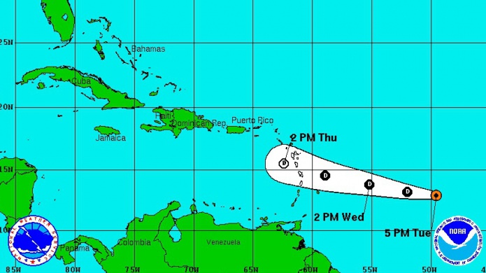 Sin mayores cambios la DepresiÃ³n tropical #2...