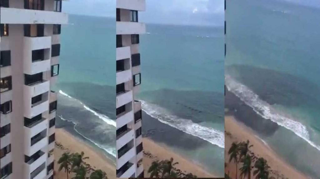 Video: Aseguran aguas negras que desembocan en playa de Ocean Park es Diesel 