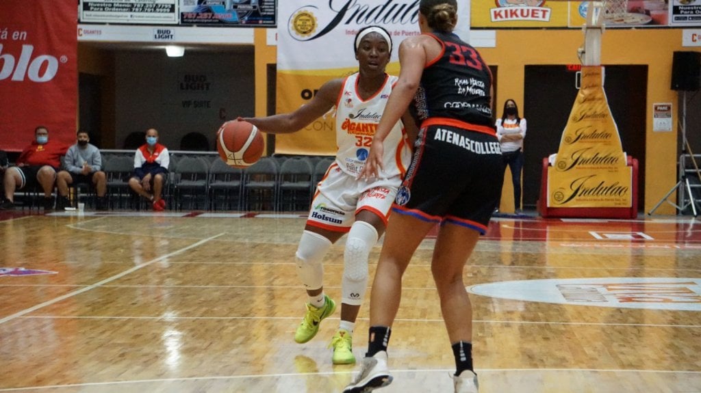  Las Gigantes consiguen su novena victoria con gran presentaci&oacute;n ante las Atenienses 