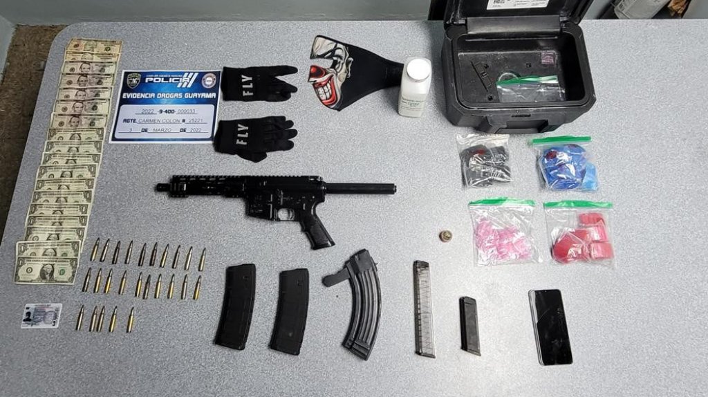  26 arrestados, drogas y armas durante plan 100X35 