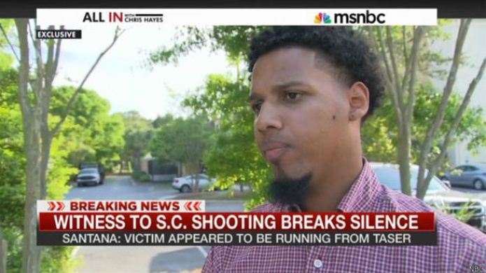 El dominicano que grabÃ³ el video de la muerte de Walter Scott tiroteado por la espalda