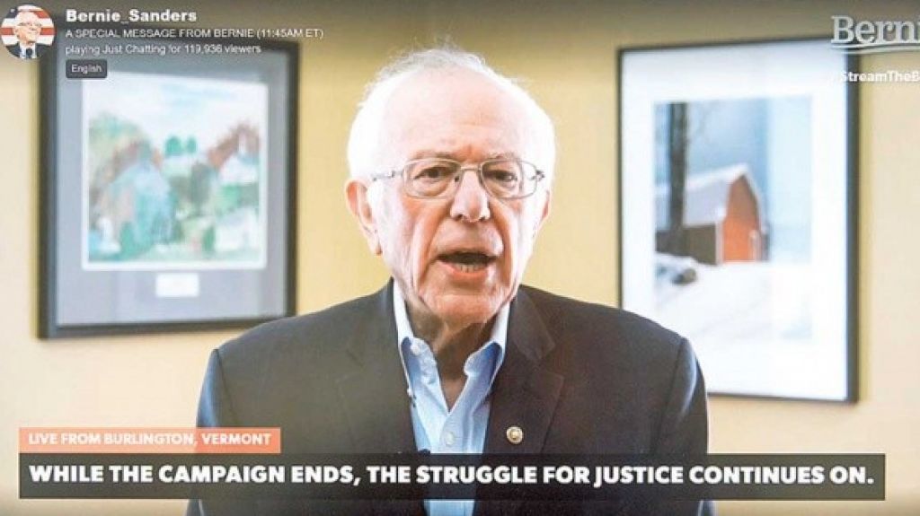  Bernie Sanders deja el camino libre a Biden 