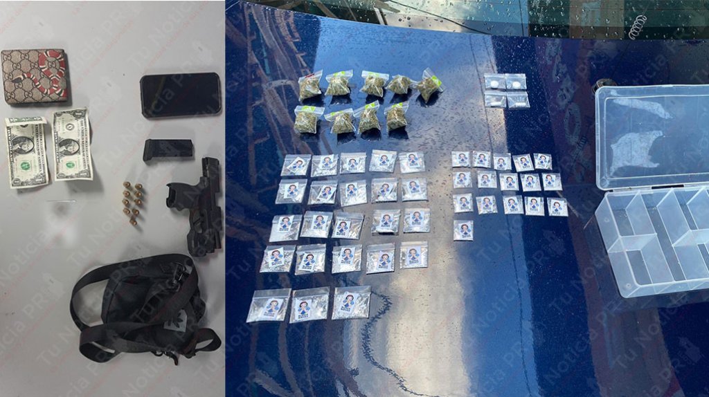 Dos arrestados durante intervenci&oacute;n policiaca en la Perla 
