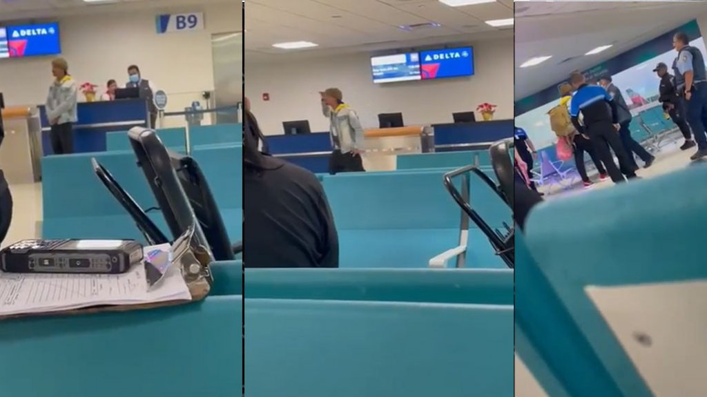 Video: Momento en que arrestan otro &ldquo;Turista&rdquo; problem&aacute;tico en el aeropuerto Luis Mu&ntilde;oz Marin 