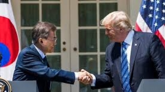 Video: Moon y Trump acuerdan aplicar "a fondo" sanciones de la ONU a Corea del Norte