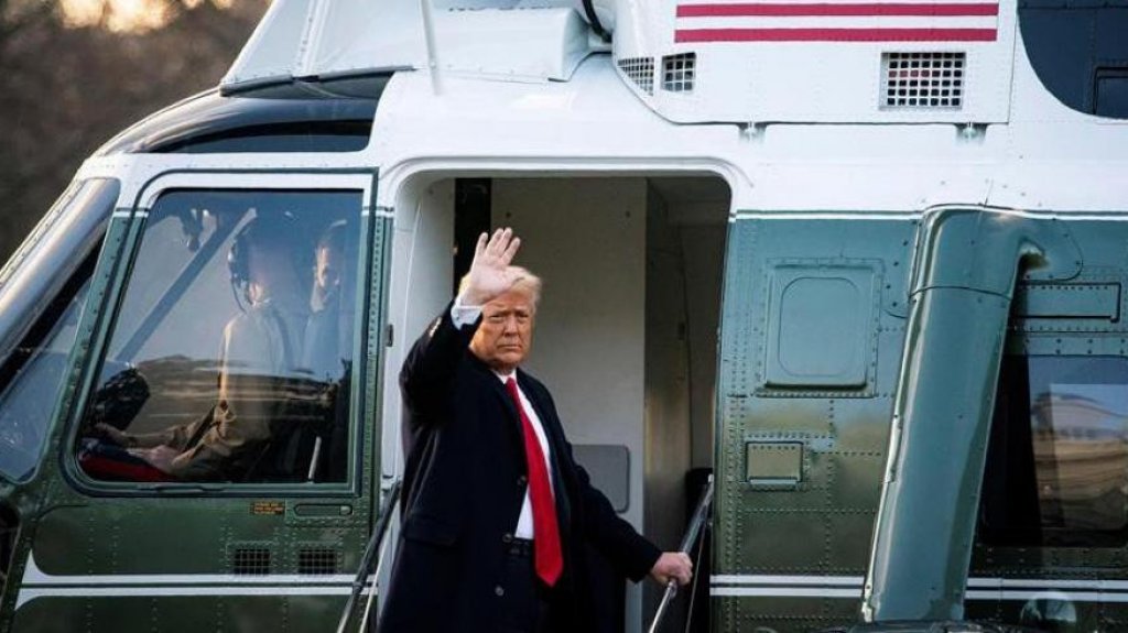  Trump, en su adi&oacute;s: &ldquo;Estaremos de vuelta de alg&uacute;n modo&ldquo; 