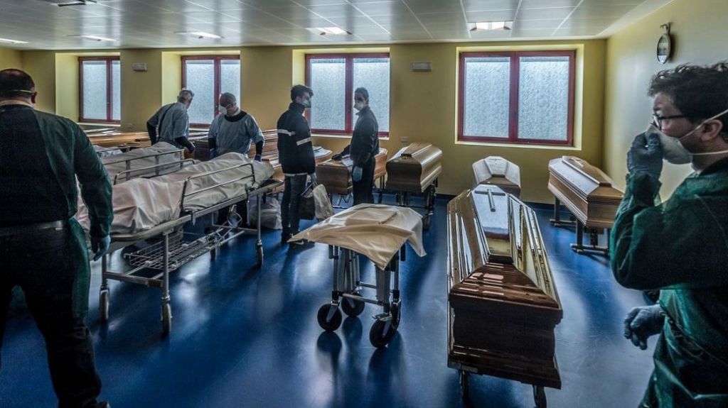  Italia registra 793 muertes en las &uacute;ltimas 24 horas 