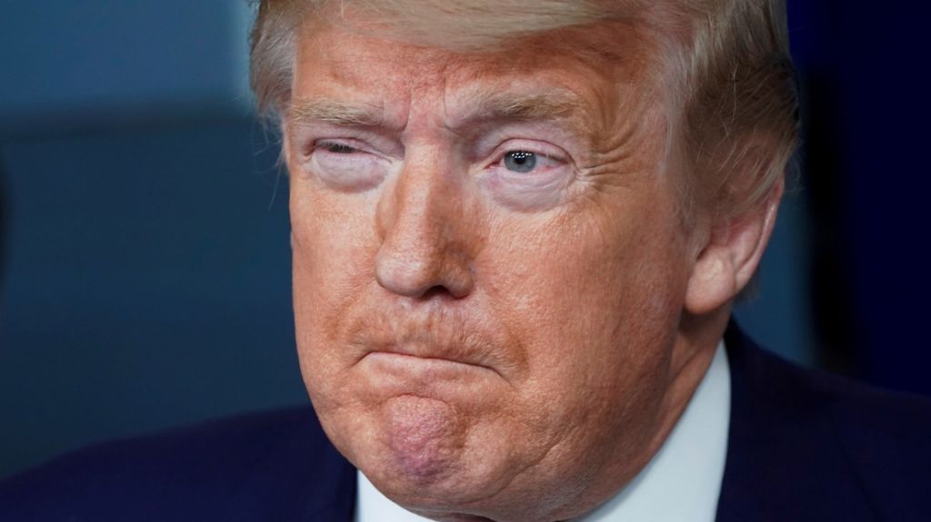  Trump, sobre la pandemia: "Vemos la luz al final del t&uacute;nel. Las cosas est&aacute;n pasando" 